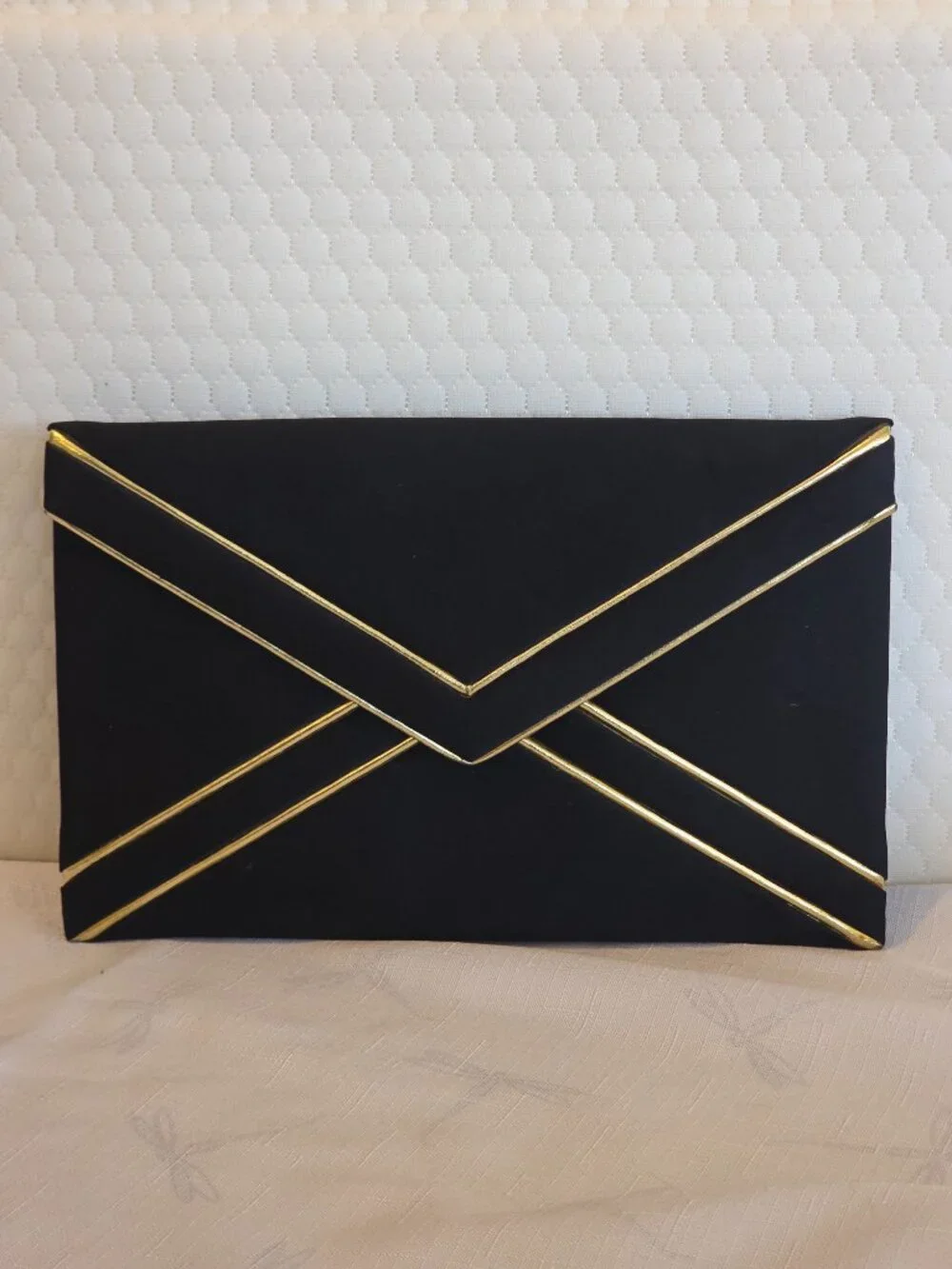 Yves Saint Laurent Satin Envelope Clutch - Picture 2 of 13
